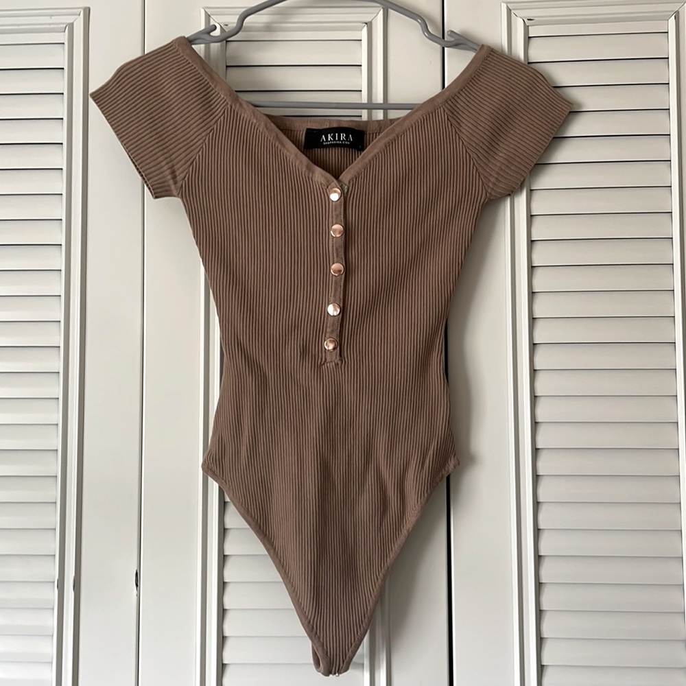 AKIRA Ribbed Bodysuit